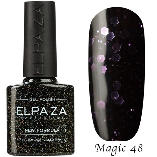 Гель лак ELPAZA Madgic Glitter 048