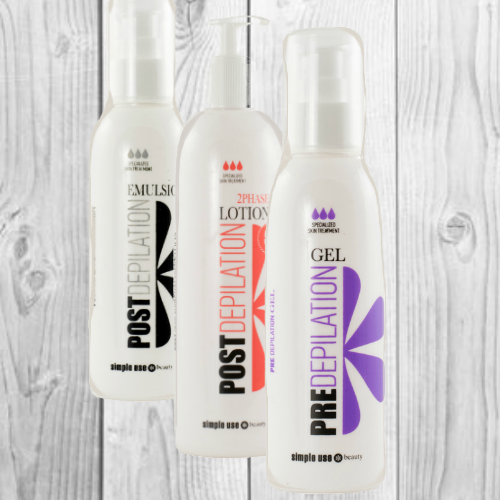 Уход до/после депиляции