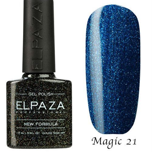 Гель-лак ELPAZA MAGIC GLITTER 21