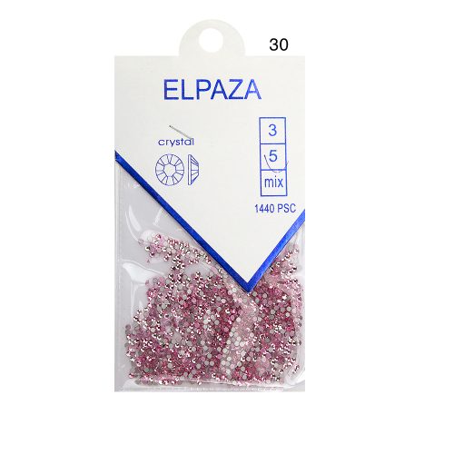 Стразы Elpaza розовые