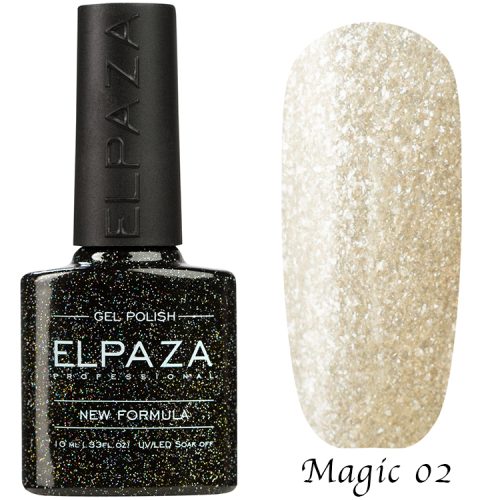 Гель-лак ELPAZA MAGIC GLITTER № 02