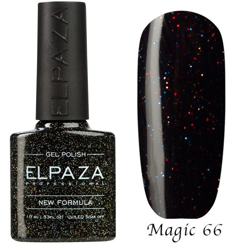 Гель-лак ELPAZA MAGIC GLITTER № 66