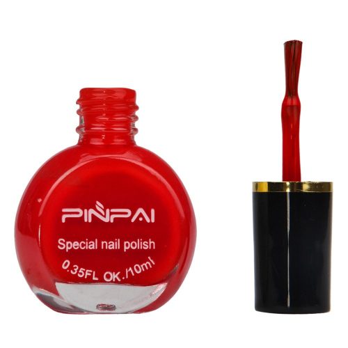 Лак для стемпинга PinPai 04 красный
