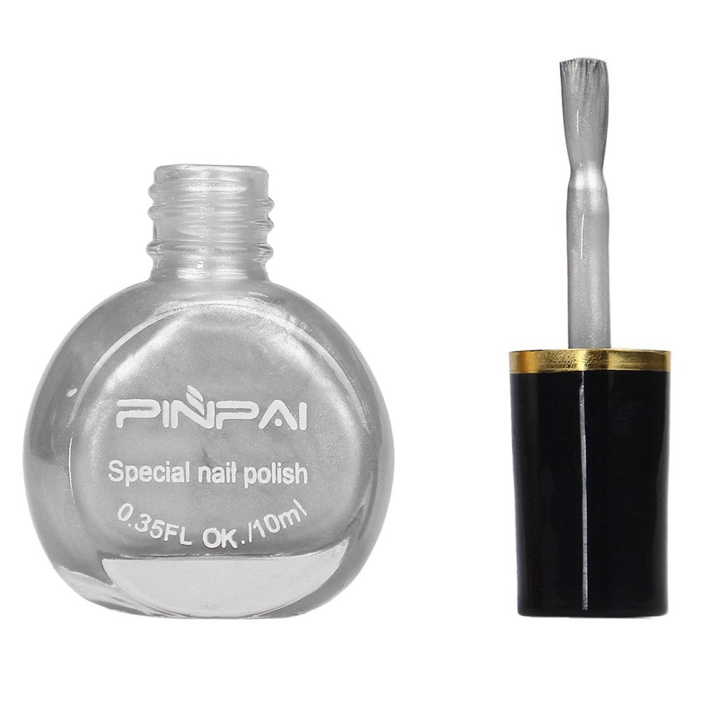 Лак для стемпинга PinPai серебро Лак для стемпинга PinPai серебро