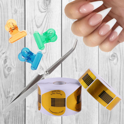 Формы и другие инструменты для наращивания ногтей