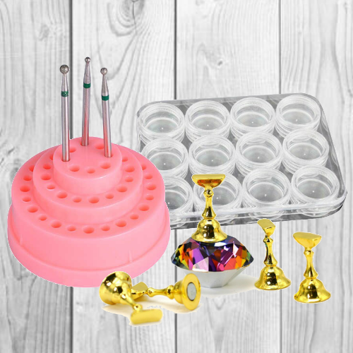 Контейнеры и подставки для хранения инструментов