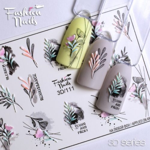 Слайдер Fashion nails 3D 111