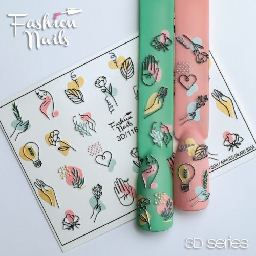 Слайдер Fashion nails 3D 116