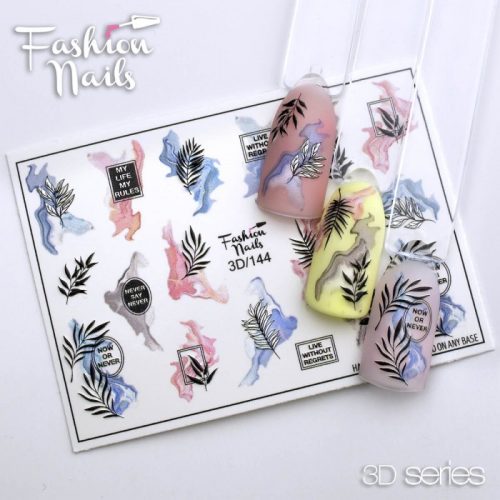 Слайдер Fashion nails 3D 144