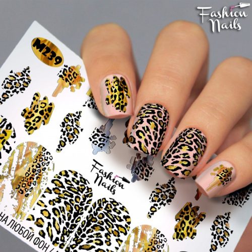 Слайдер Fashion nails metallic 239