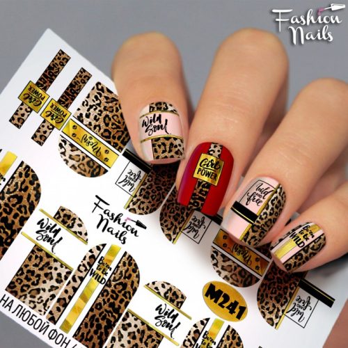 Слайдер Fashion nails metallic 241