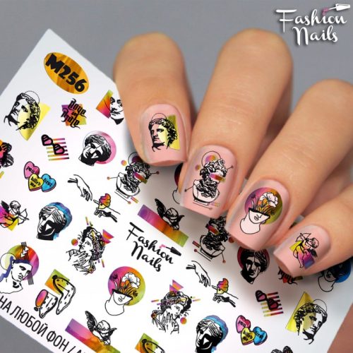 Слайдер Fashion nails metallic 256