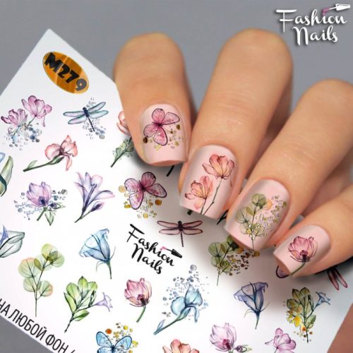 Слайдер Fashion nails metallic 279