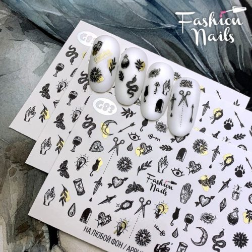 Слайдер Fashion nails Galaxy 083