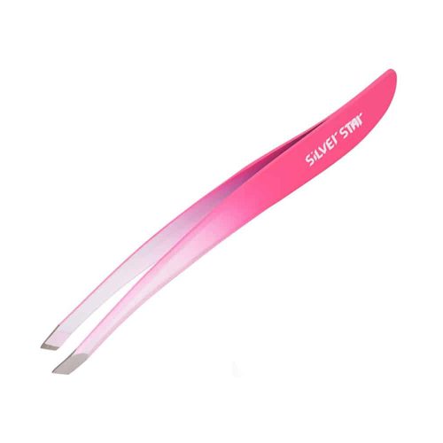 Пинцет для бровей АТ-9962 PINK WHITE