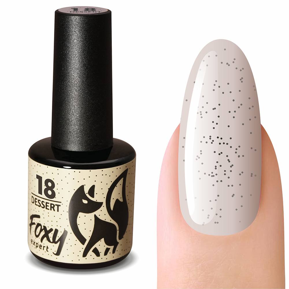 Гель-лак DESSERT #018 FOXY expert, 8 ml Гель-лак DESSERT #018 FOXY expert, 8 ml