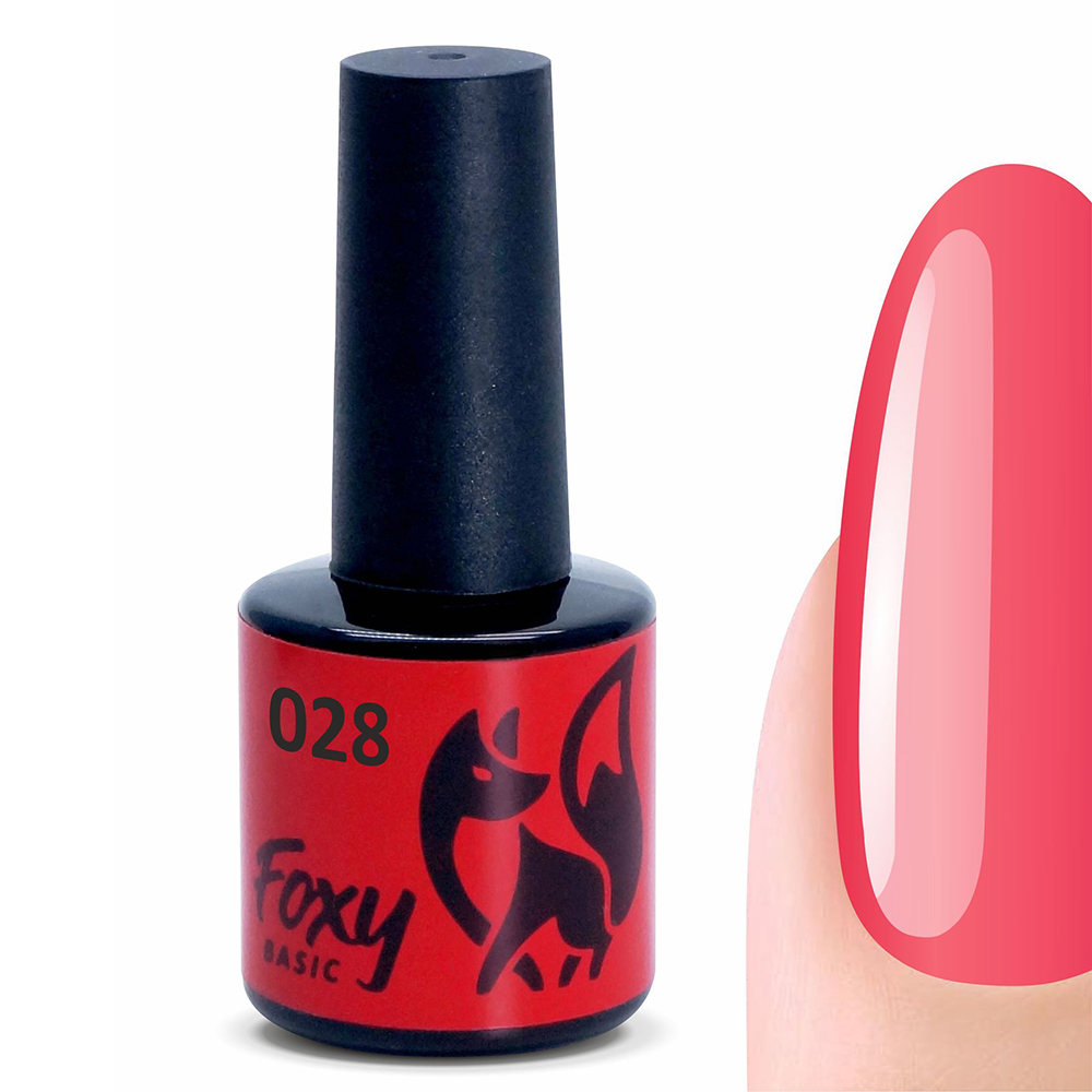 Гель-лак BASIC #028 FOXY expert, 8 ml Гель-лак BASIC #028 FOXY expert, 8 ml