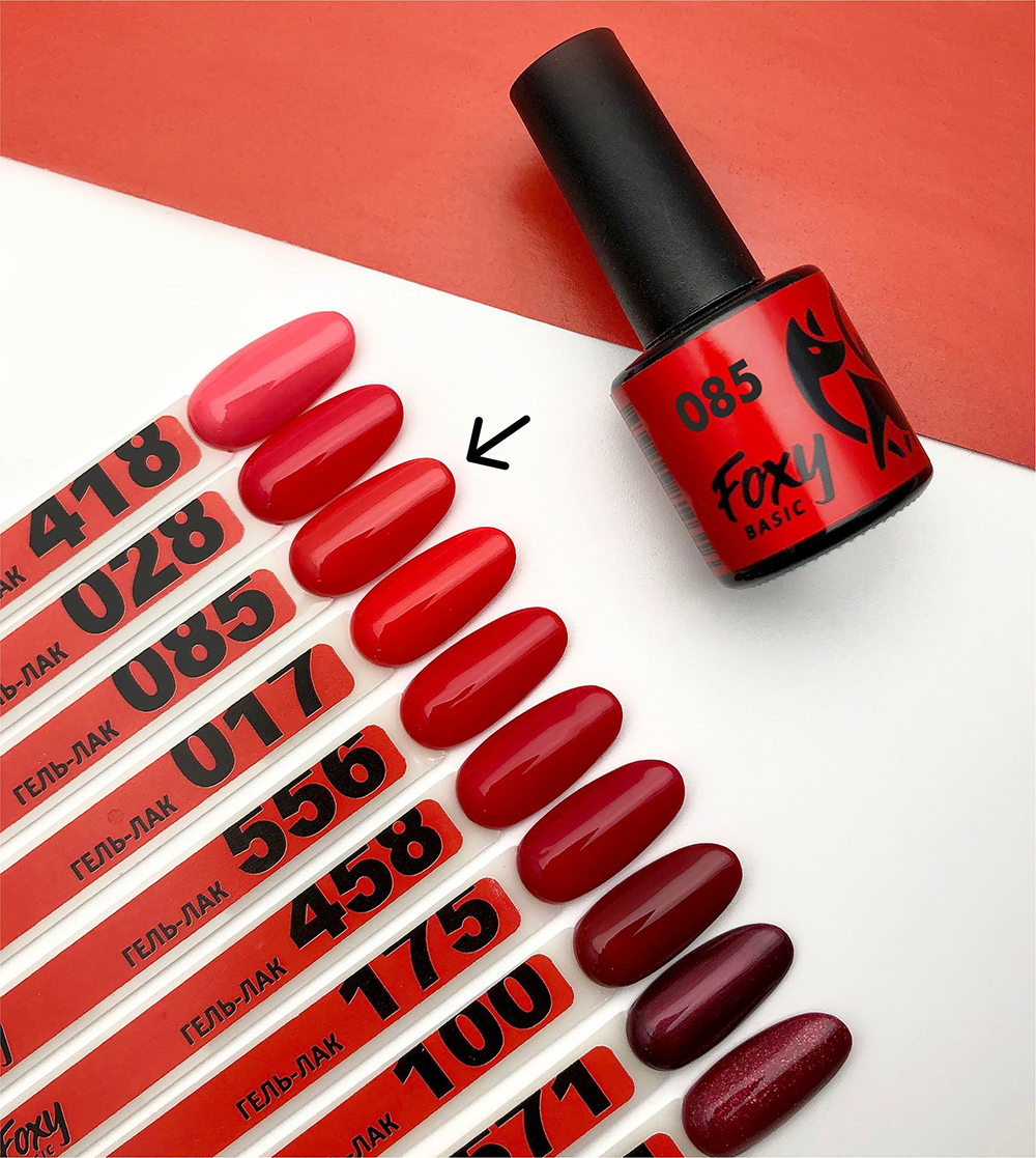 Гель-лак BASIC #085 FOXY expert, 8 ml Гель-лак BASIC #085 FOXY expert, 8 ml