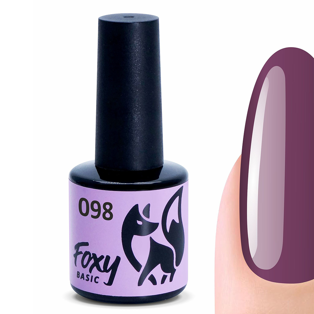 Гель-лак BASIC #098 FOXY expert, 8 ml Гель-лак BASIC #098 FOXY expert, 8 ml
