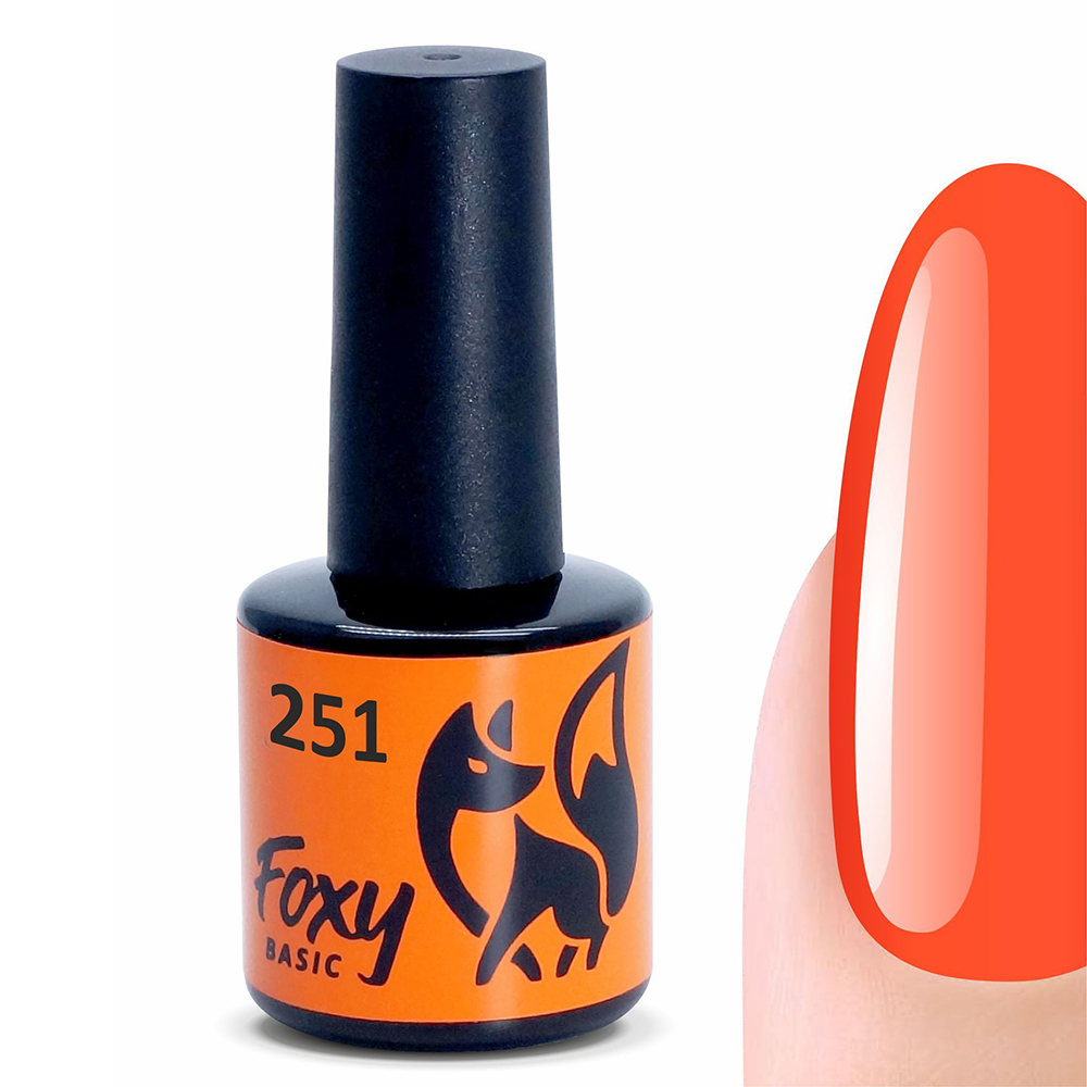 Гель-лак BASIC #251 FOXY expert, 8 ml Гель-лак BASIC #251 FOXY expert, 8 ml