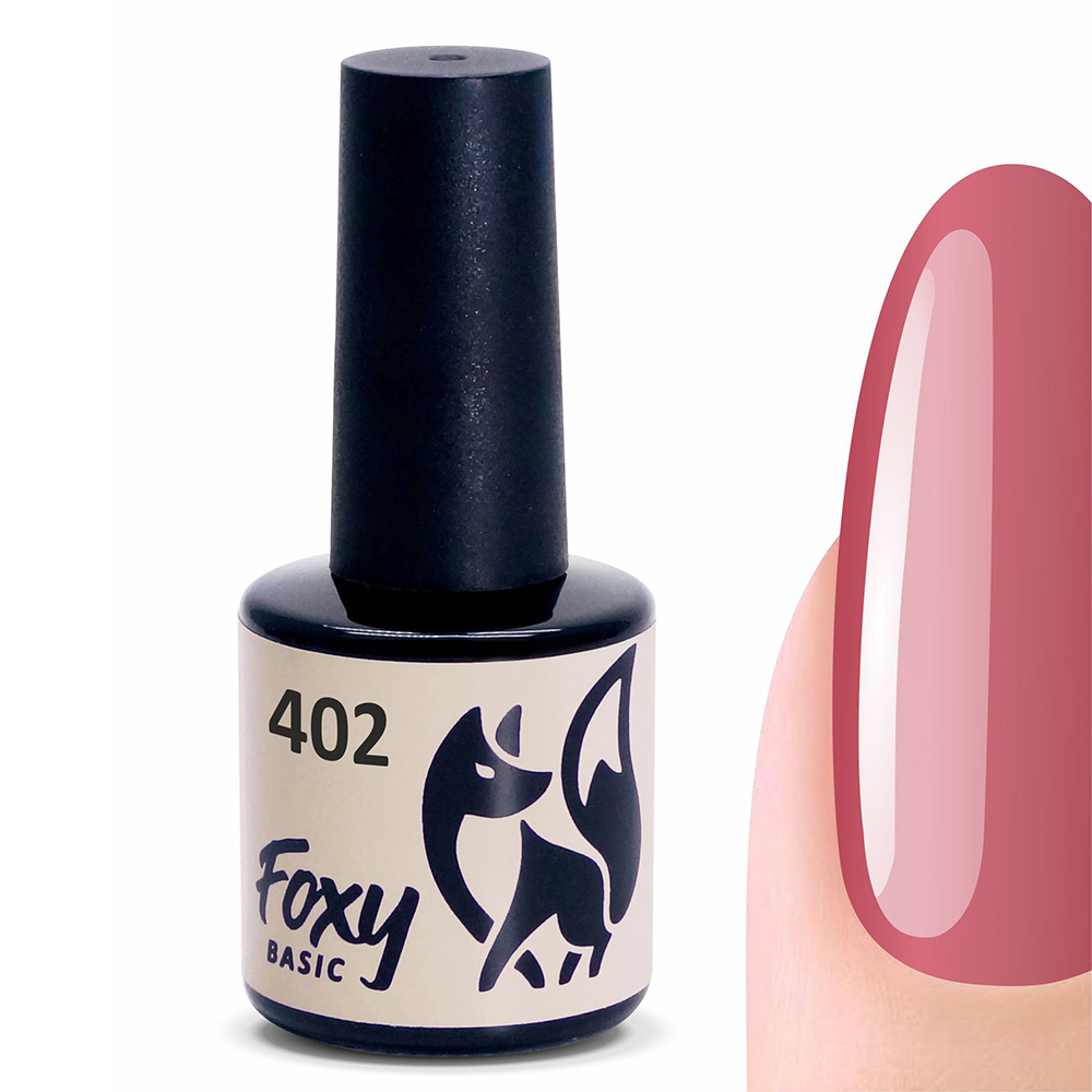 Гель-лак BASIC #402 FOXY expert, 8 ml Гель-лак BASIC #402 FOXY expert, 8 ml