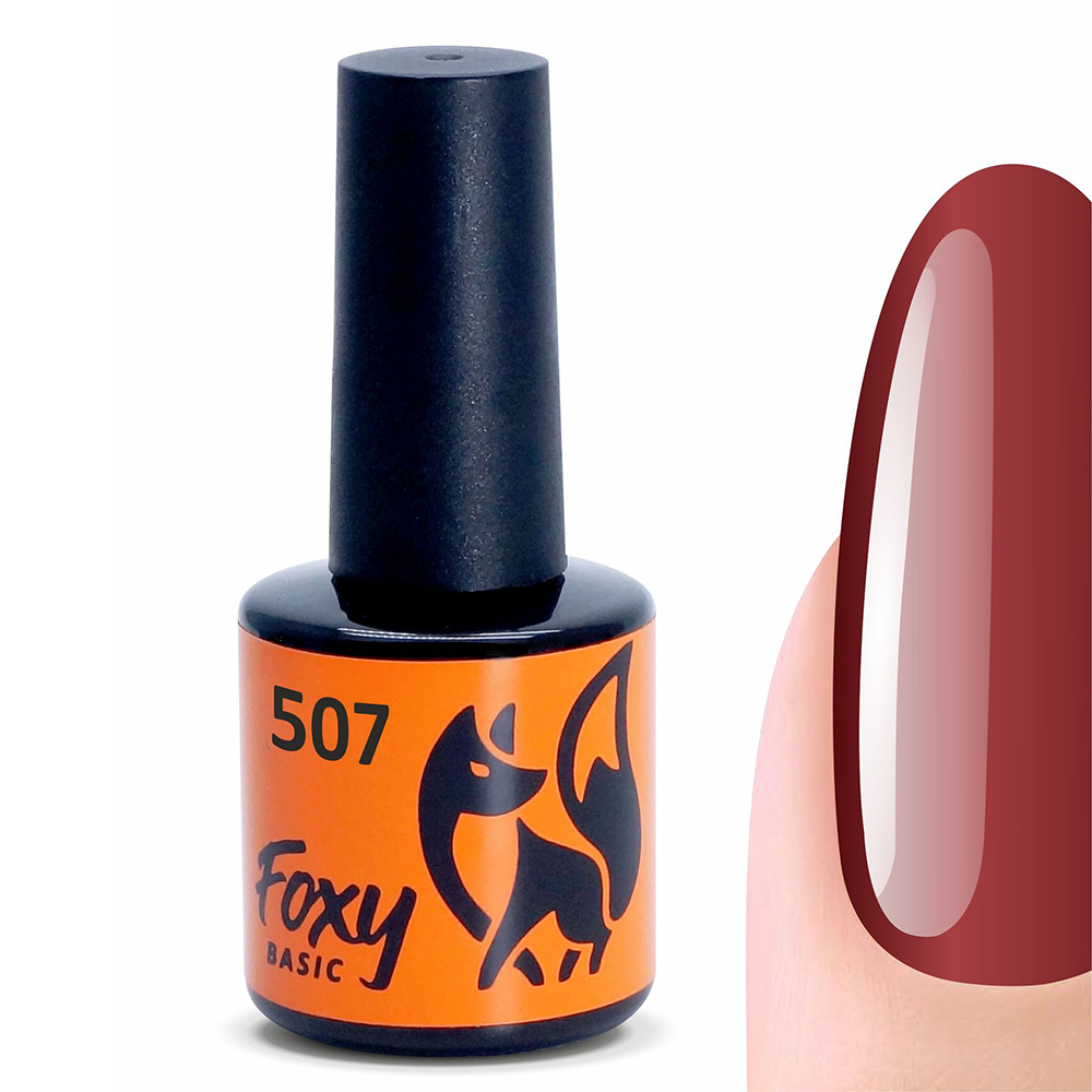 Гель-лак BASIC #507 FOXY expert, 8 ml Гель-лак BASIC #507 FOXY expert, 8 ml