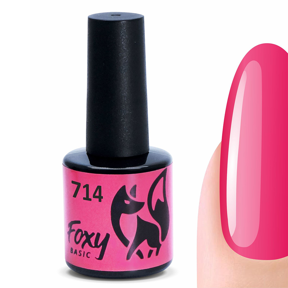 Гель-лак BASIC #714 FOXY expert, 8 ml Гель-лак BASIC #714 FOXY expert, 8 ml