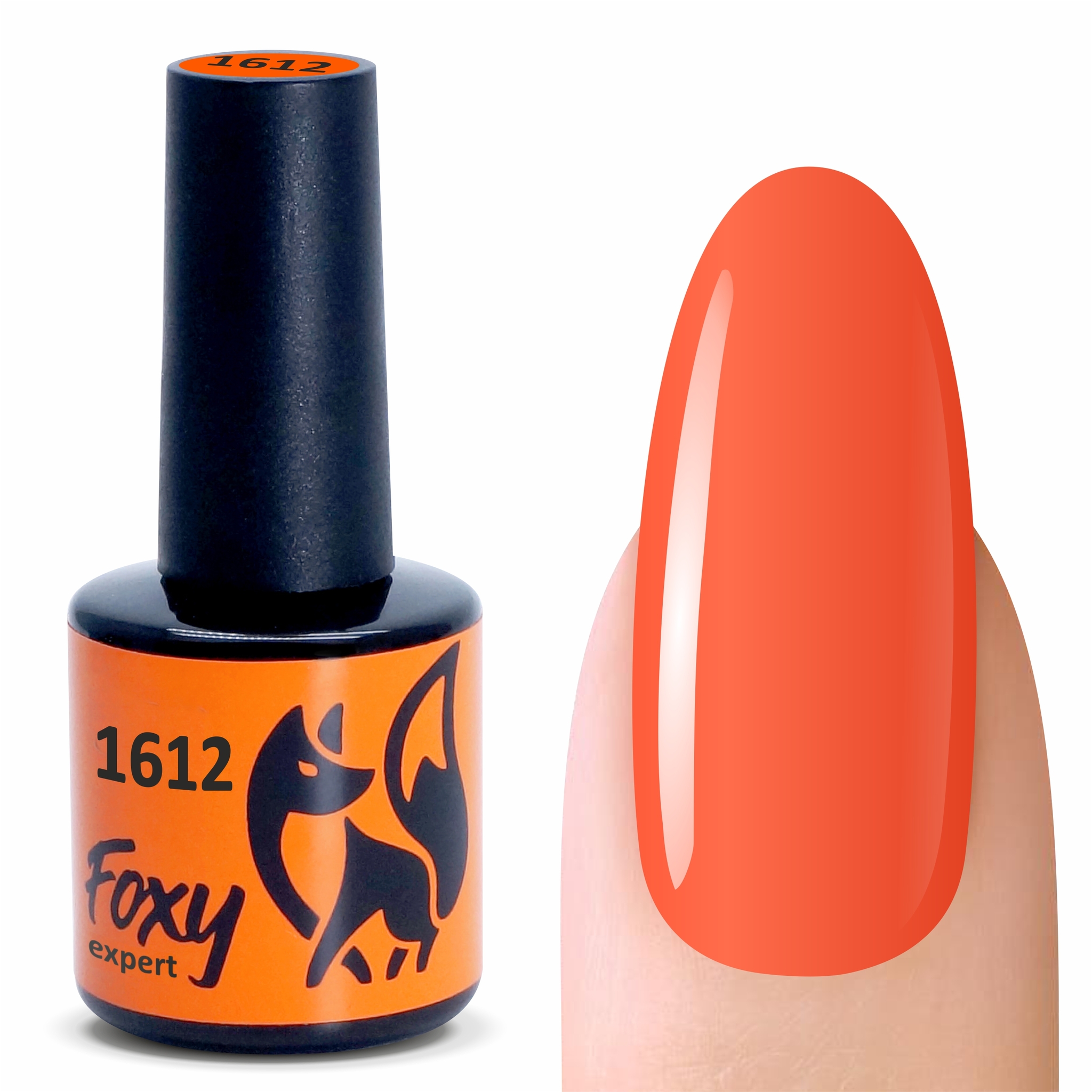 Гель-лак летний неон (Gel polish NEON) #1612, 8 ml Гель-лак летний неон (Gel polish NEON) #1612, 8 ml