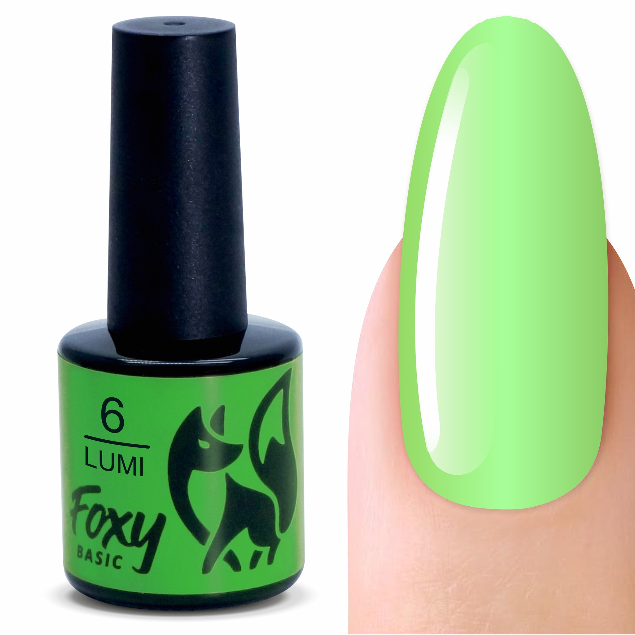 Гель-лак светящийся в темноте (Gel polish LUMI) #06, 8 ml Гель-лак светящийся в темноте (Gel polish LUMI) #06, 8 ml