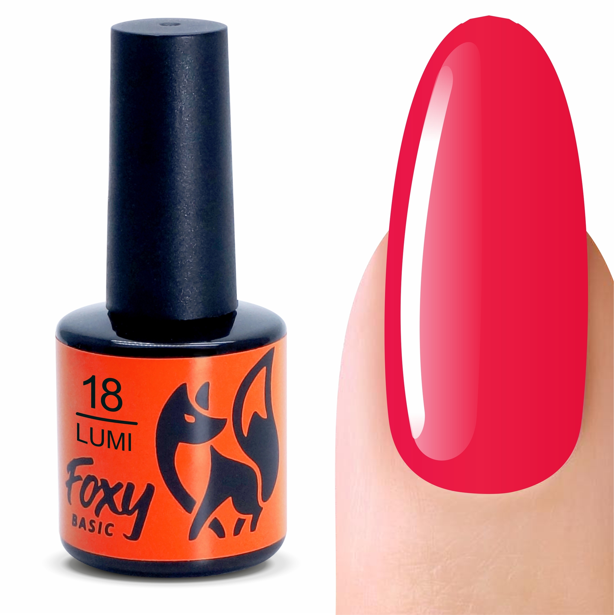 Гель-лак светящийся в темноте (Gel polish LUMI) #18, 8 ml Гель-лак светящийся в темноте (Gel polish LUMI) #18, 8 ml