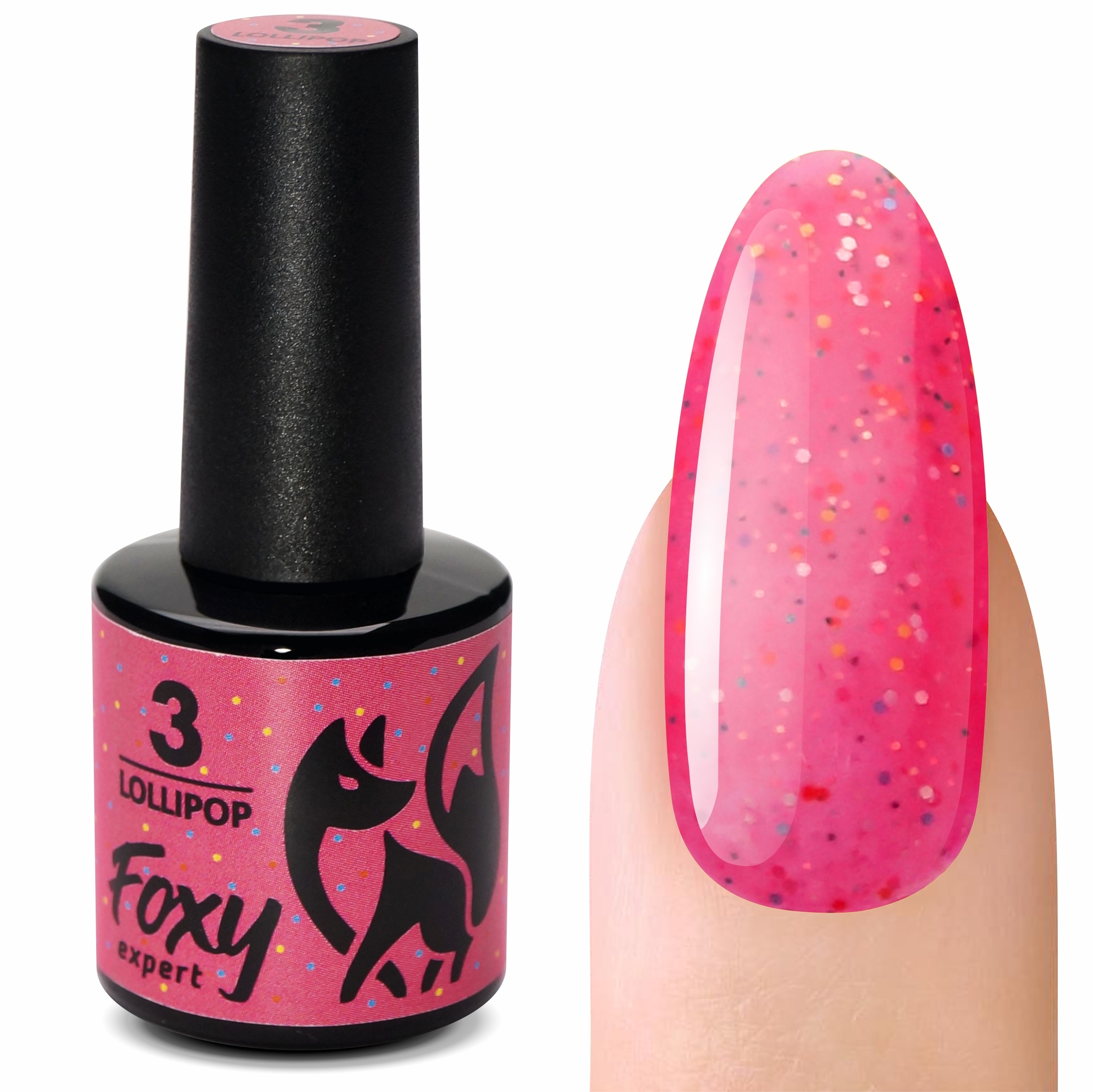 Гель-лак FOXYexpert LOLLIPOP #003, 8 ml Гель-лак FOXYexpert LOLLIPOP #003, 8 ml