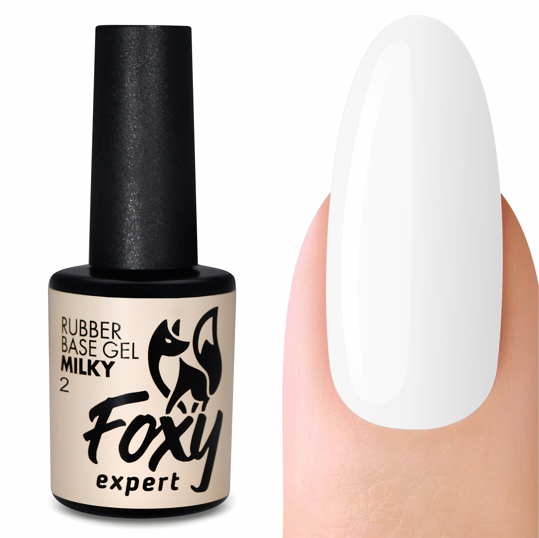 Камуфлирующее базовое покрытие молочное (Rubber base milky) #2, 10 ml Камуфлирующее базовое покрытие молочное (Rubber base milky) #2, 10 mlКамуфлирующее базовое покрытие молочное (Rubber base milky) #2, 10 ml