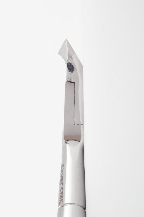 Кусачки маникюрные для кожи КСС-4/4 Classic (4 мм), Silver Star