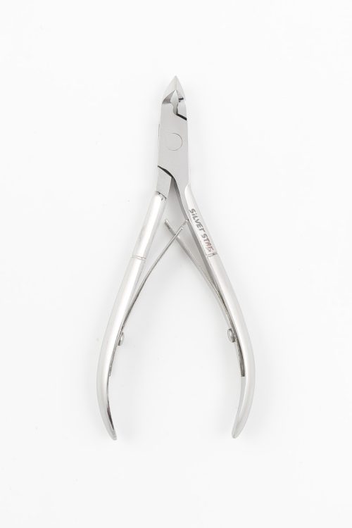 Кусачки маникюрные для кожи КСС-4/4 Classic (4 мм), Silver Star