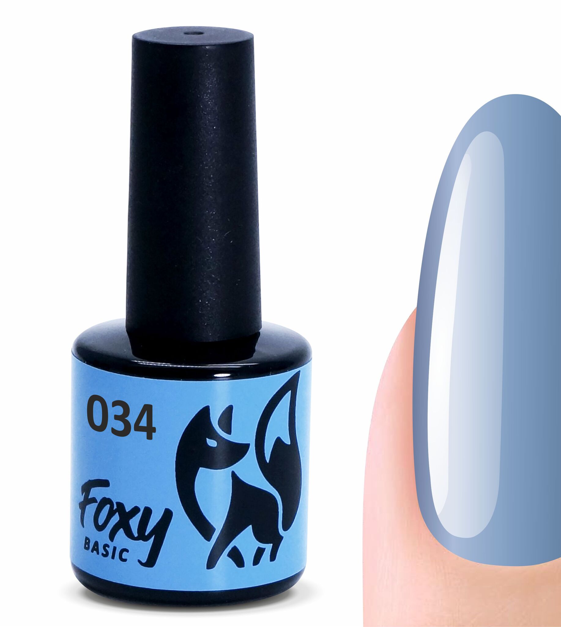 Гель-лак BASIC #034 FOXY expert, 8 ml Гель-лак BASIC #034 FOXY expert, 8 ml